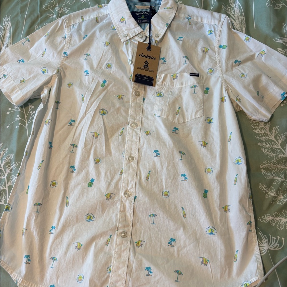 Chubbies Summer Button Up Shirt